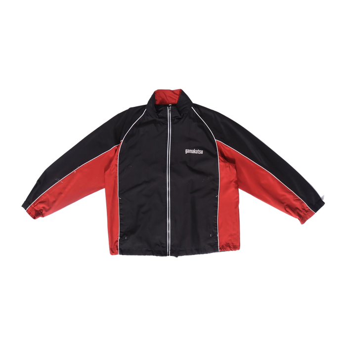 Gamakatsu Japan Vintage 90s Colorblock Zip Up Windbreaker Red M