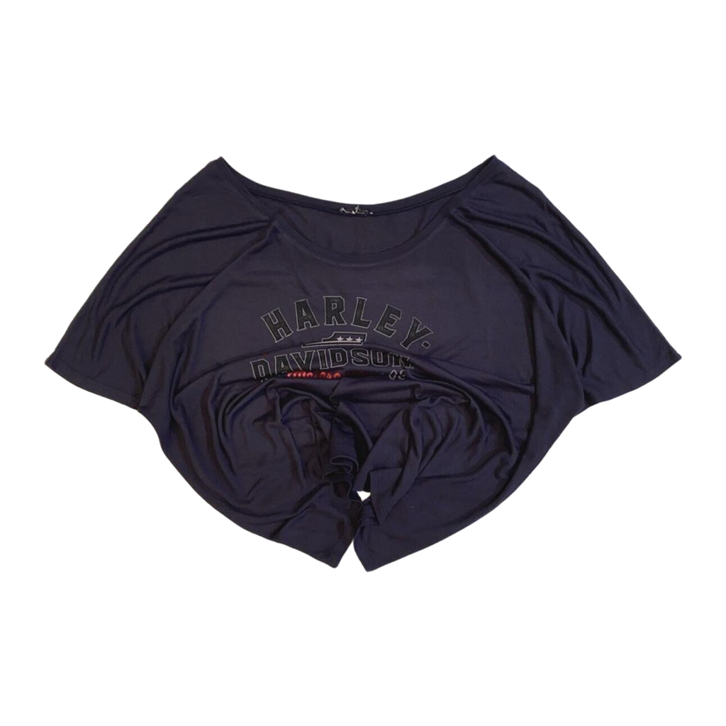 1738 Harley Davidson Women's Ride Free 1 Short Sleeve T Shirt 3XL