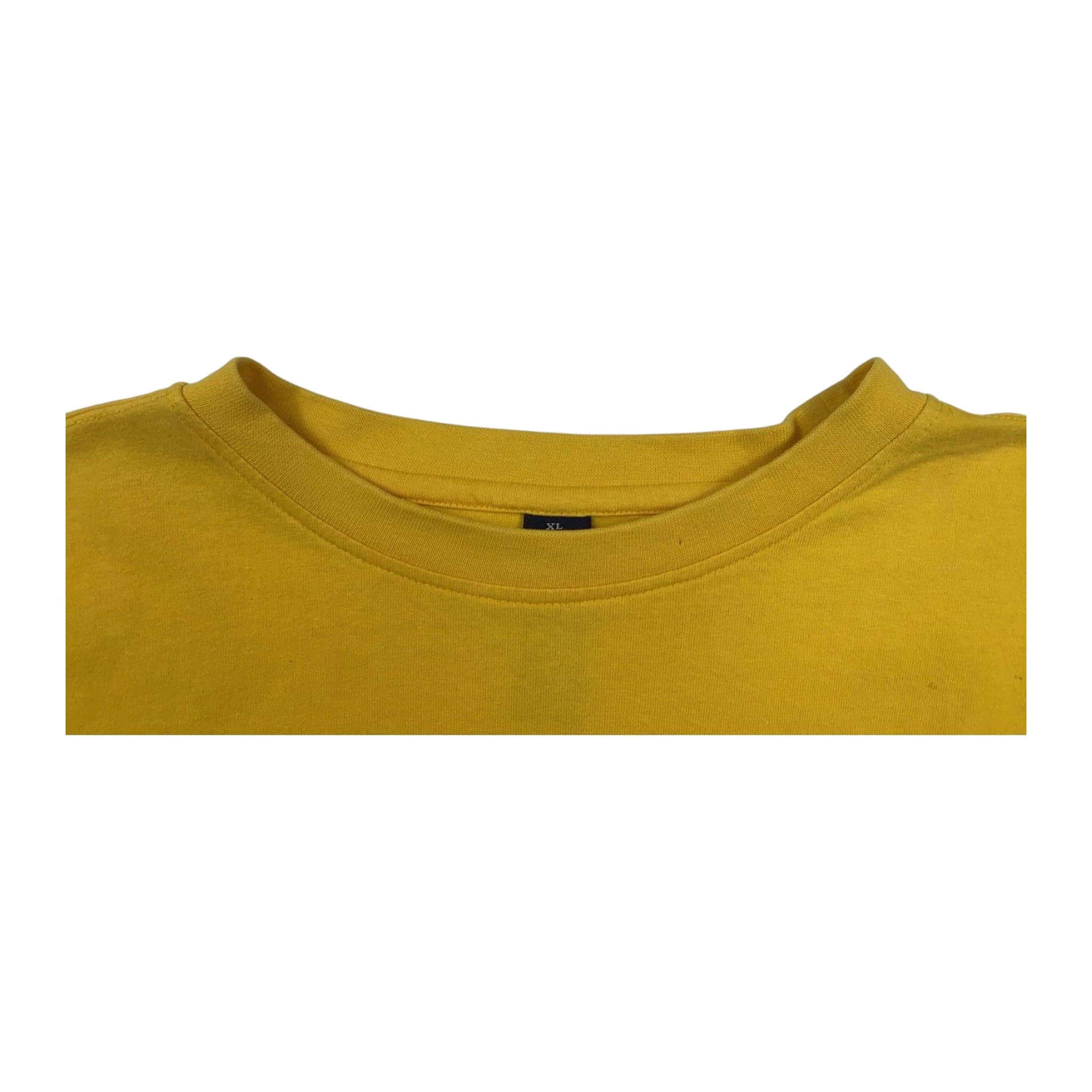 447 ESCO 67 Y2K Short Sleeve T-Shirt Yellow XL