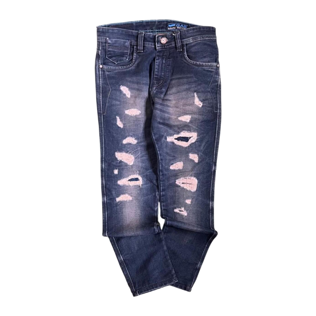 374 Gas Women's Y2K Distressed Denim Jeans 10