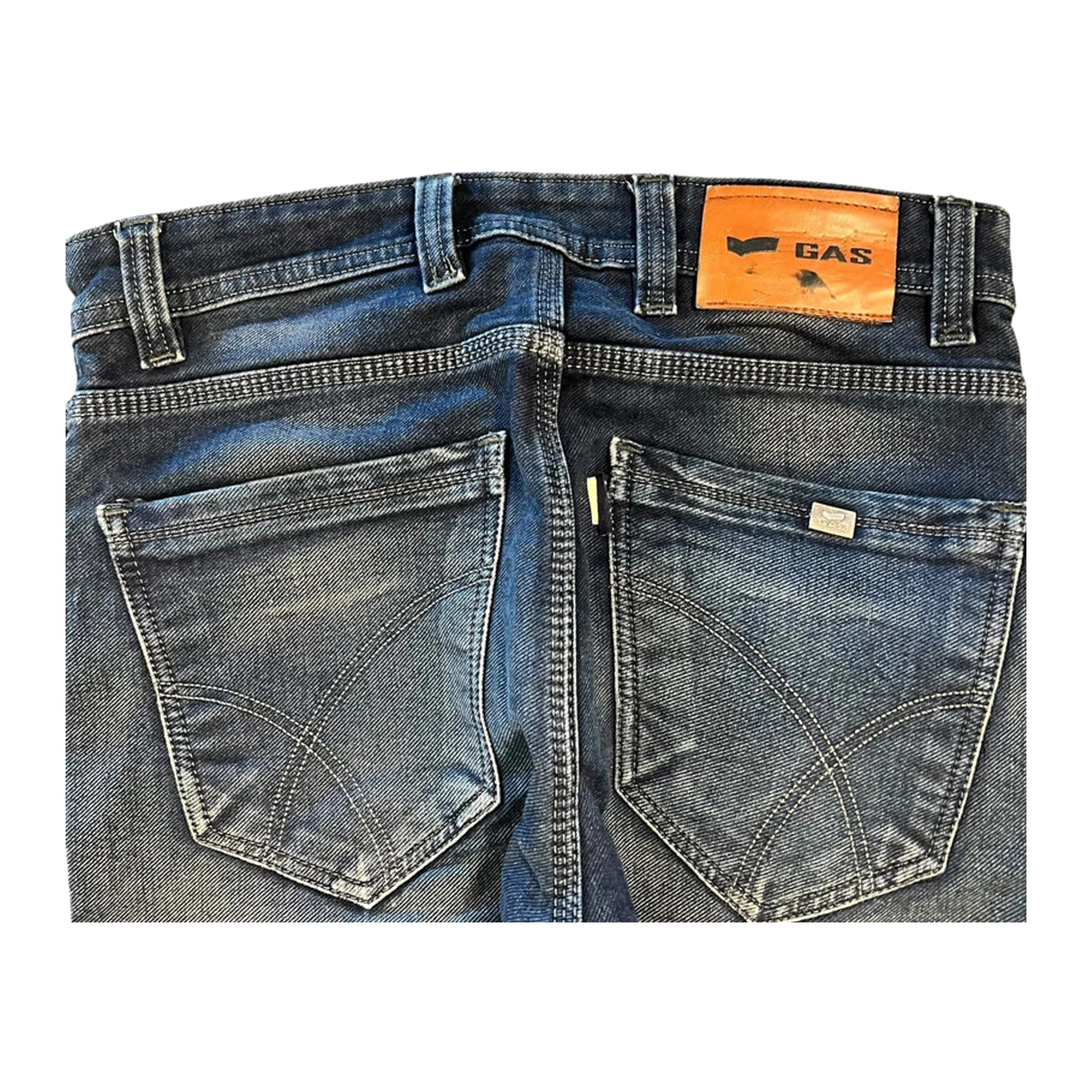 374 Gas Women's Y2K Distressed Denim Jeans 10