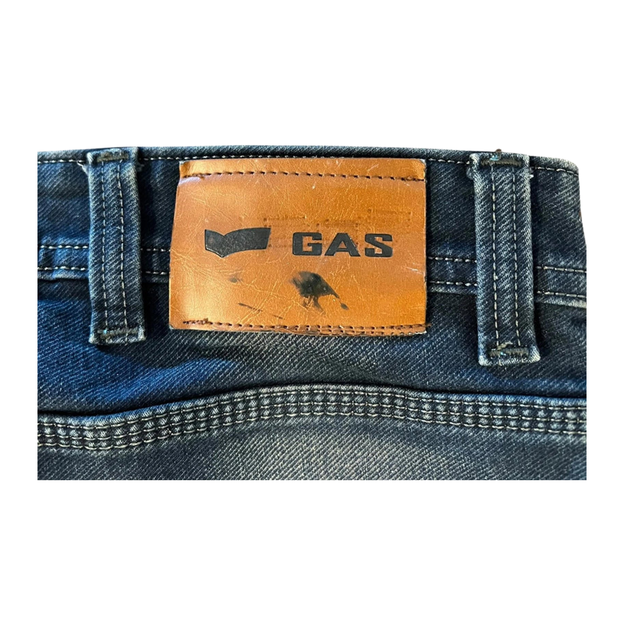 374 Gas Women's Y2K Distressed Denim Jeans 10