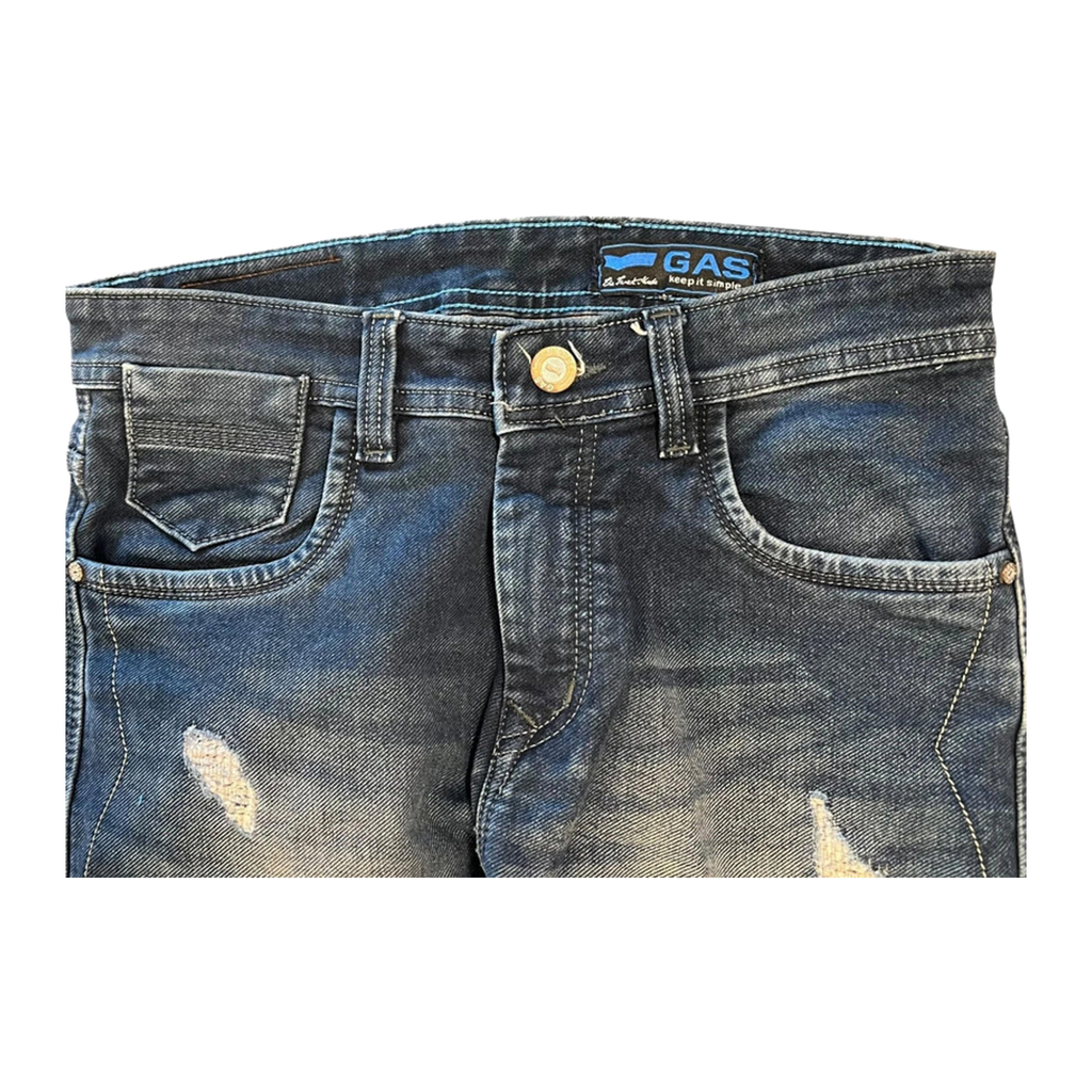 374 Gas Women's Y2K Distressed Denim Jeans 10