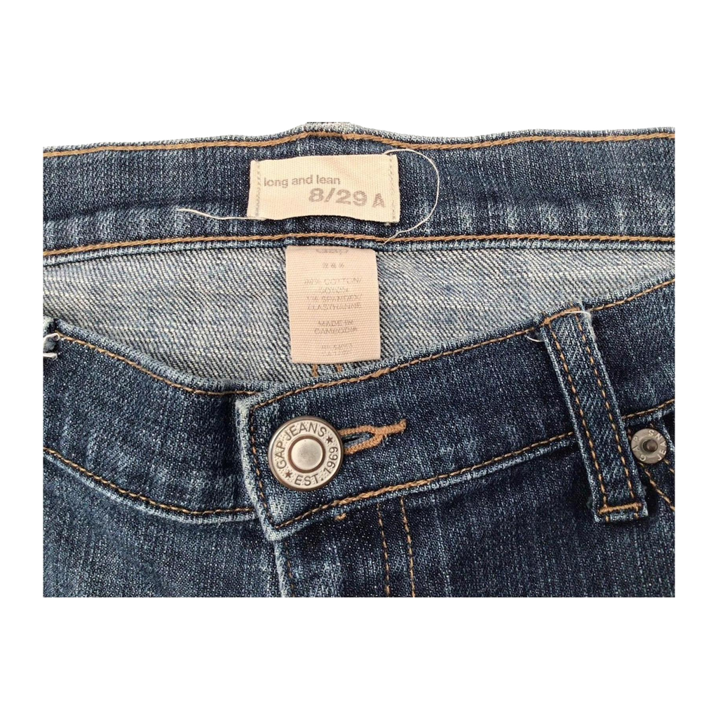 3090 GAP Women's Vintage Y2K Long and Lean Flared Jeans Vintage 8