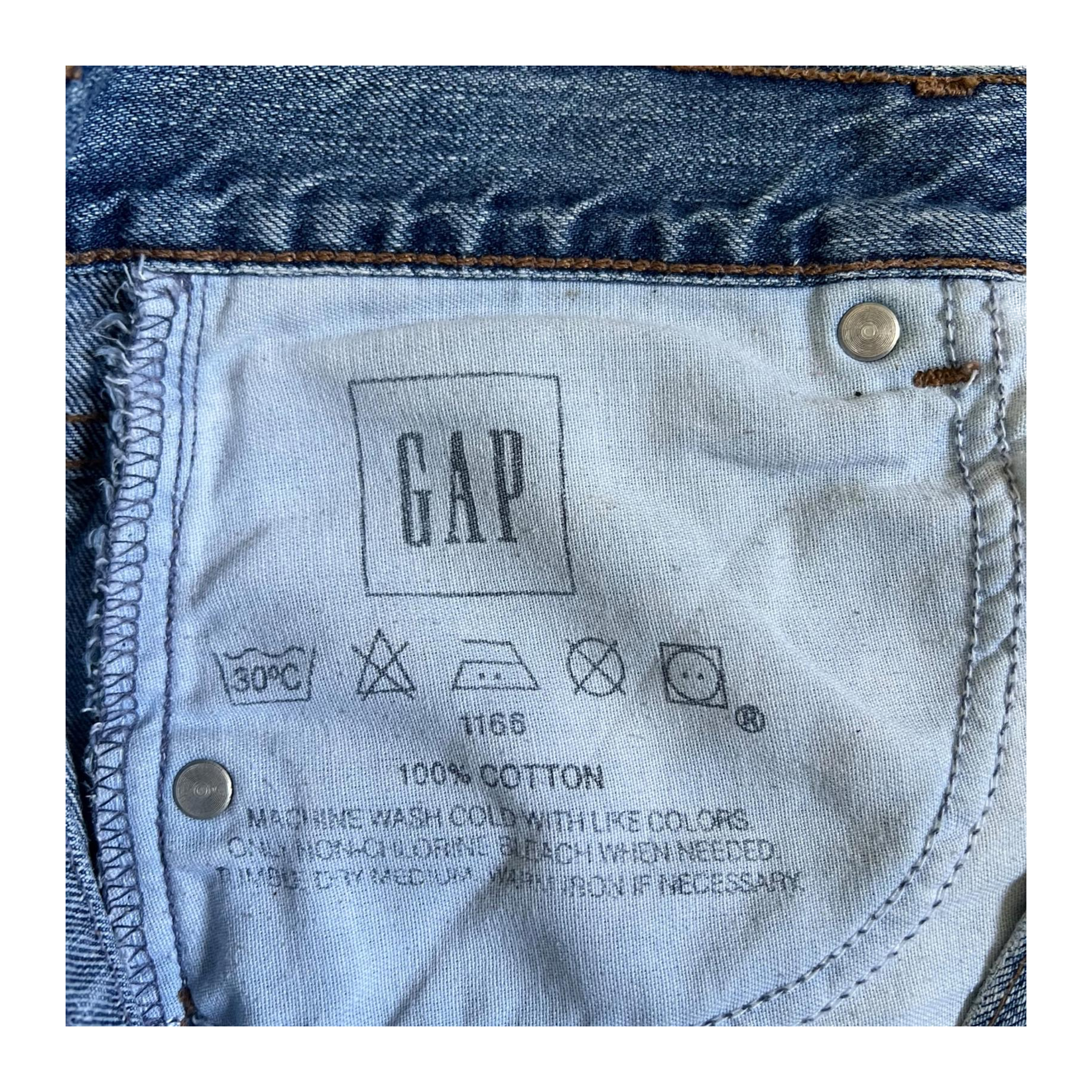 2952 Gap 90s Vintage Made in USA Flare Denim Jeans 12