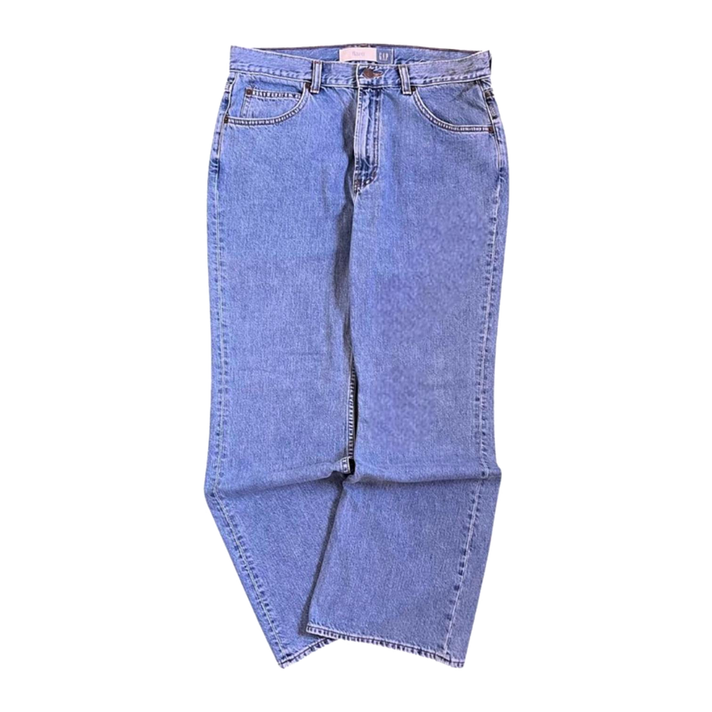 2952 Gap 90s Vintage Made in USA Flare Denim Jeans 12