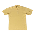 1522 Emporio Armani Gold Label 1980’s Vintage Men's Polo Yellow M
