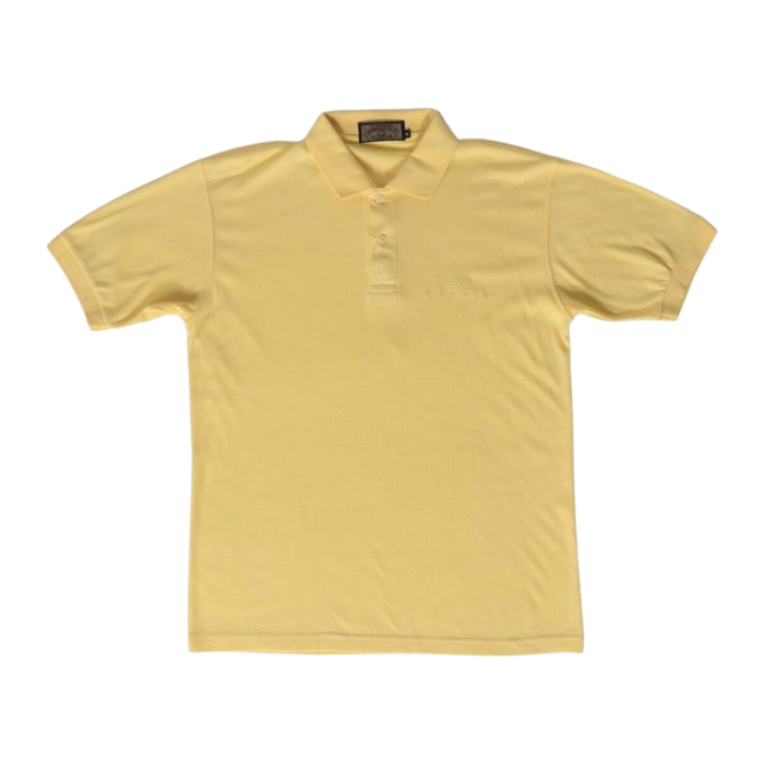 Emporio Armani Gold Label 1980’s Vintage Men's Polo Yellow M