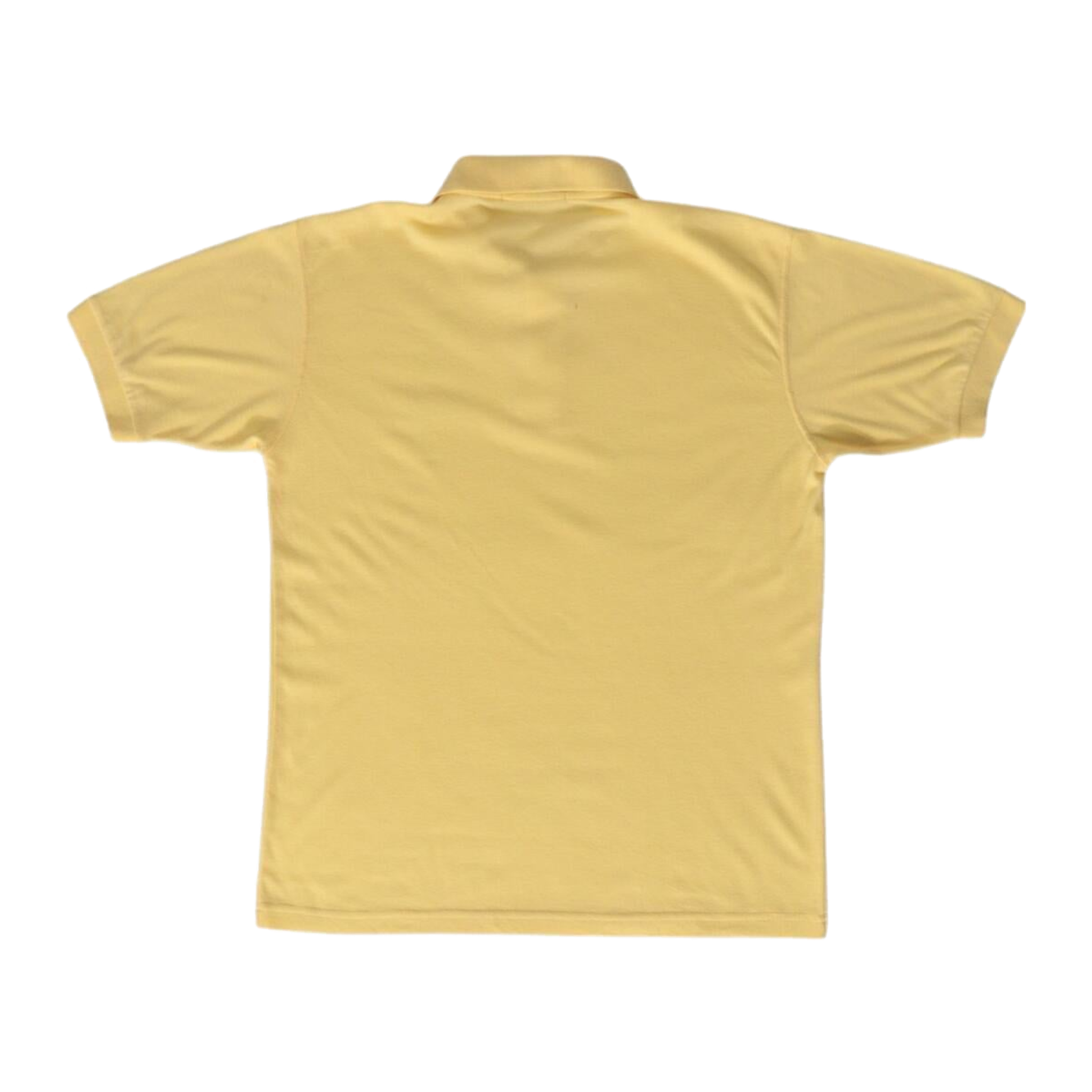1522 Emporio Armani Gold Label 1980’s Vintage Men's Polo Yellow M
