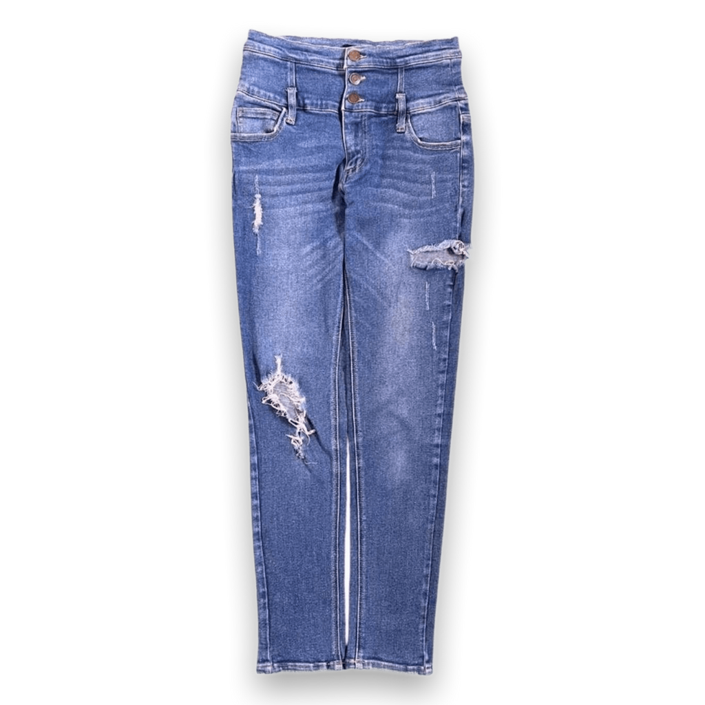 Ingni Vintage Y2K Japan Women's Distressed High Waist Skinny Jean 2