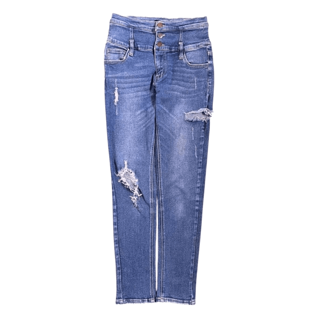 Ingni Vintage Y2K Japan Women's Distressed High Waist Skinny Jean 2