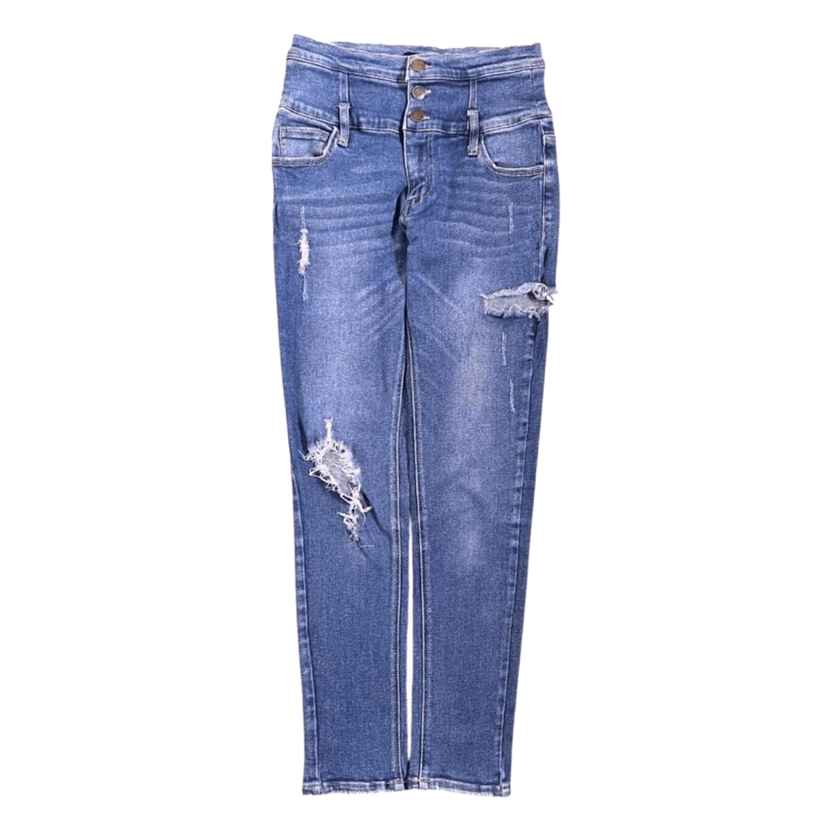Ingni Vintage Y2K Japan Women's Distressed High Waist Skinny Jean 2