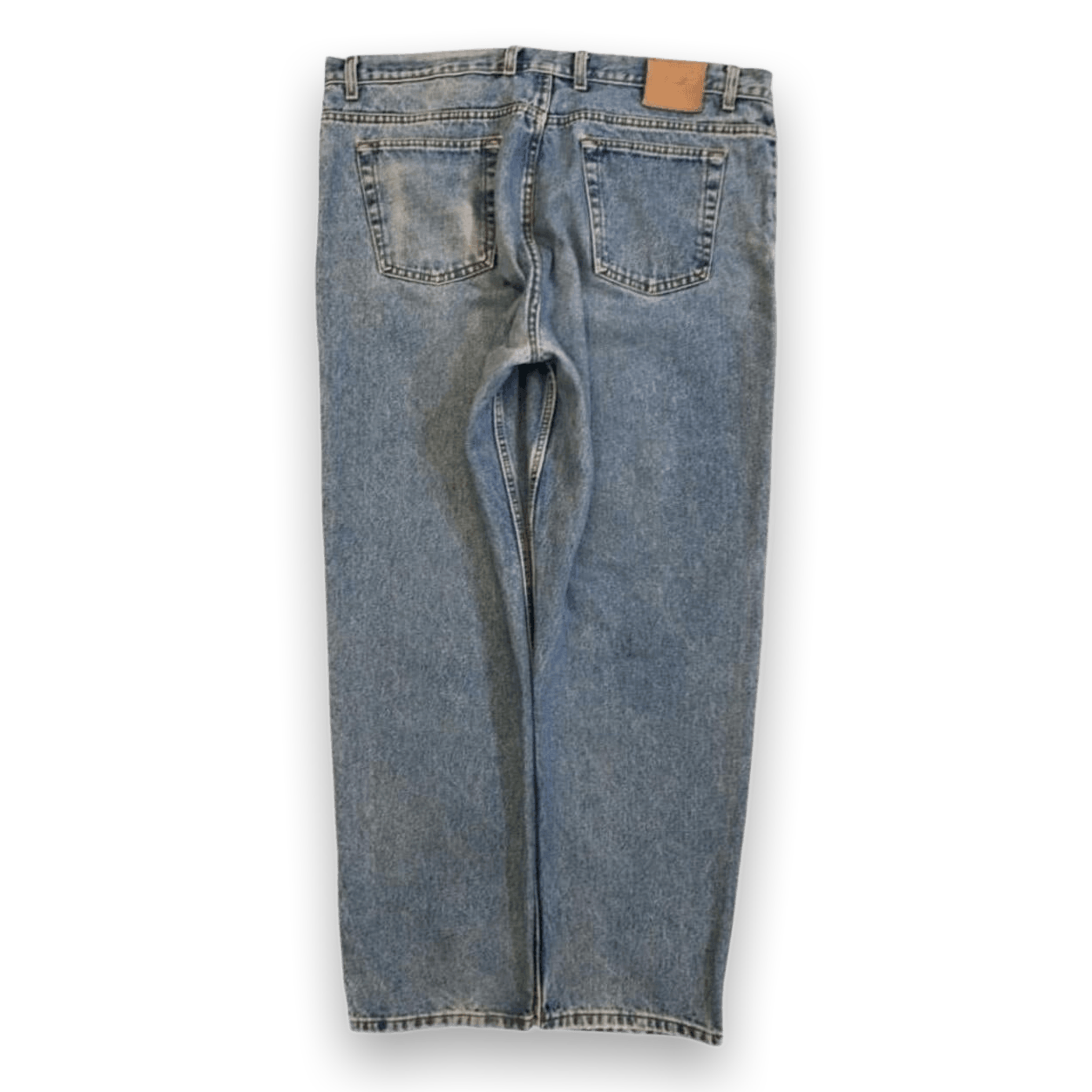 Members Mark Men's Relaxed Fit Denim Jeans Blue W40 L32