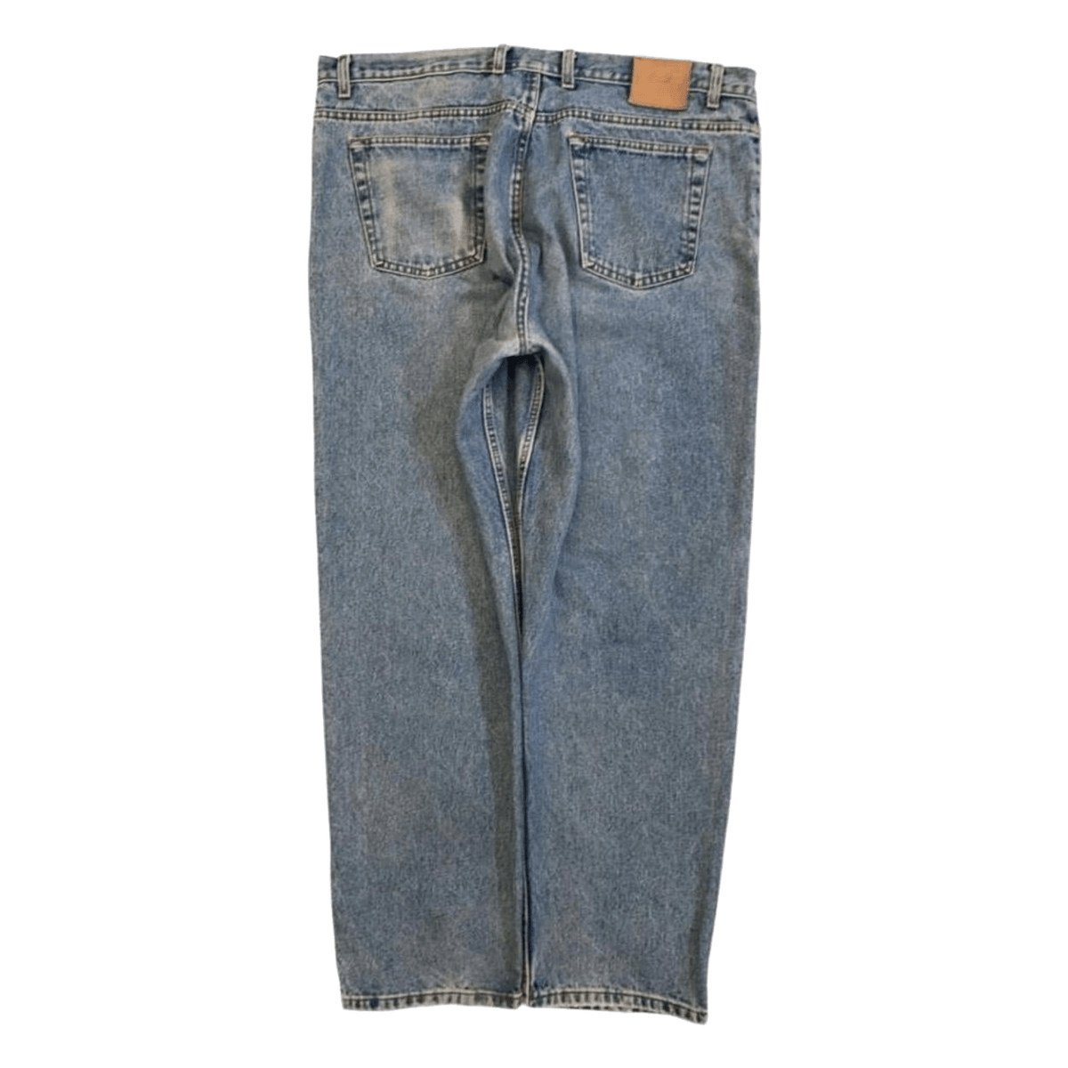 Members Mark Men's Relaxed Fit Denim Jeans Blue W40 L32