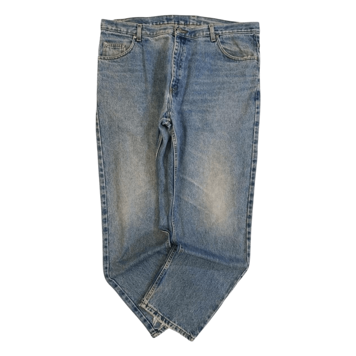 Members Mark Men's Relaxed Fit Denim Jeans Blue W40 L32