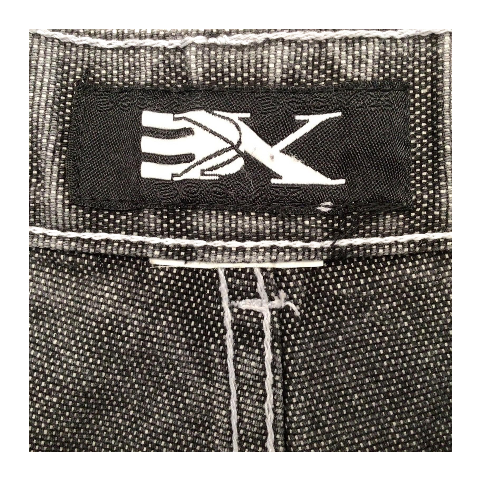 997 Ex Jeans Women's Y2K Midrise Straight Leg Denim Jean Grey 4