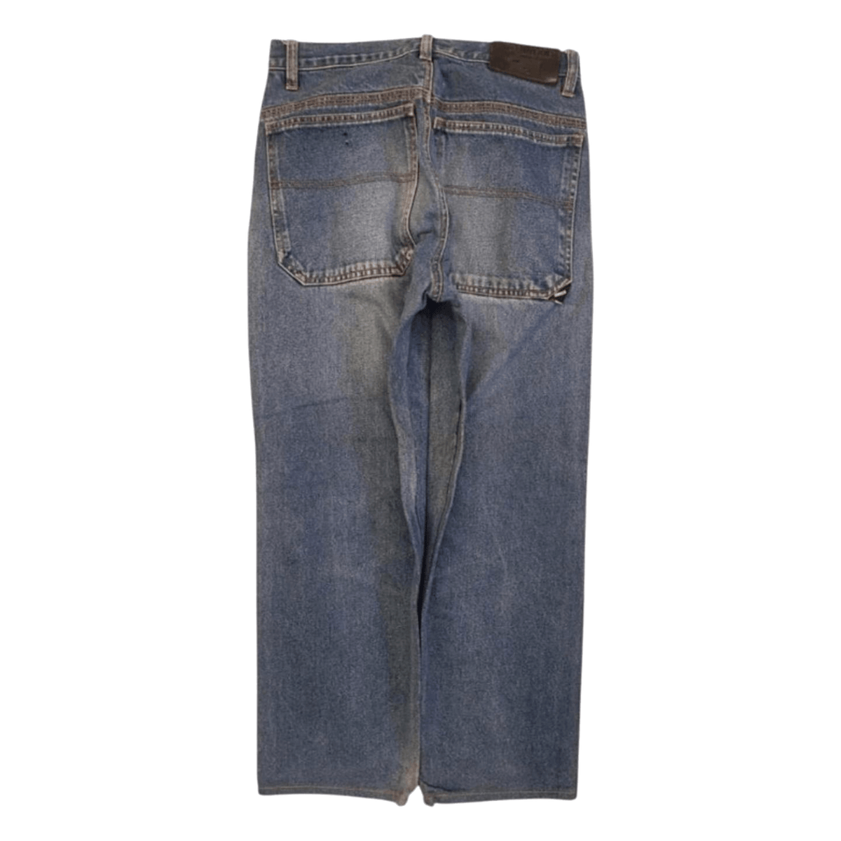 Mecca Y2K Men's Hip Hop Relaxed Fit Denim Jeans W30 L25