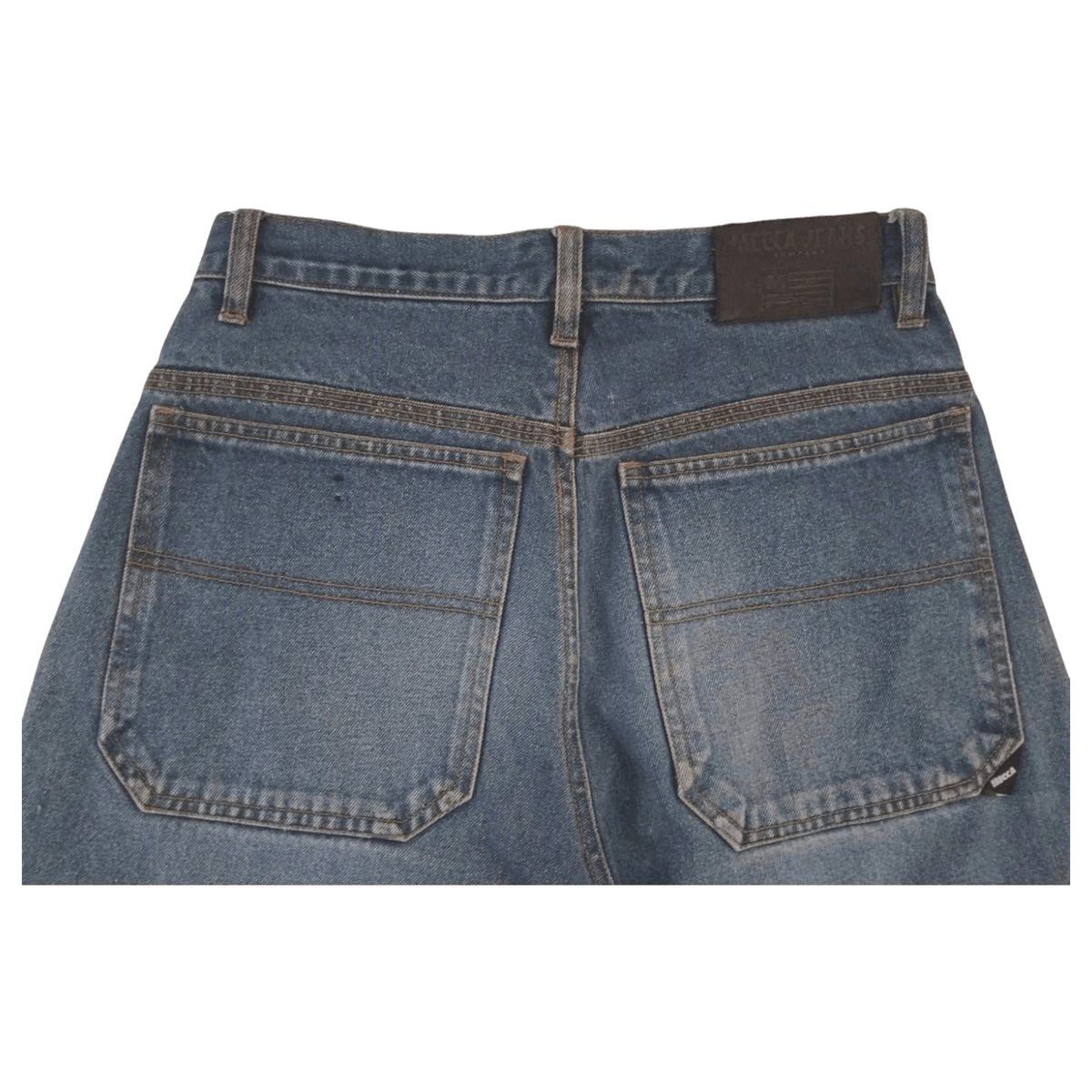 Mecca Y2K Men's Hip Hop Relaxed Fit Denim Jeans W30 L25