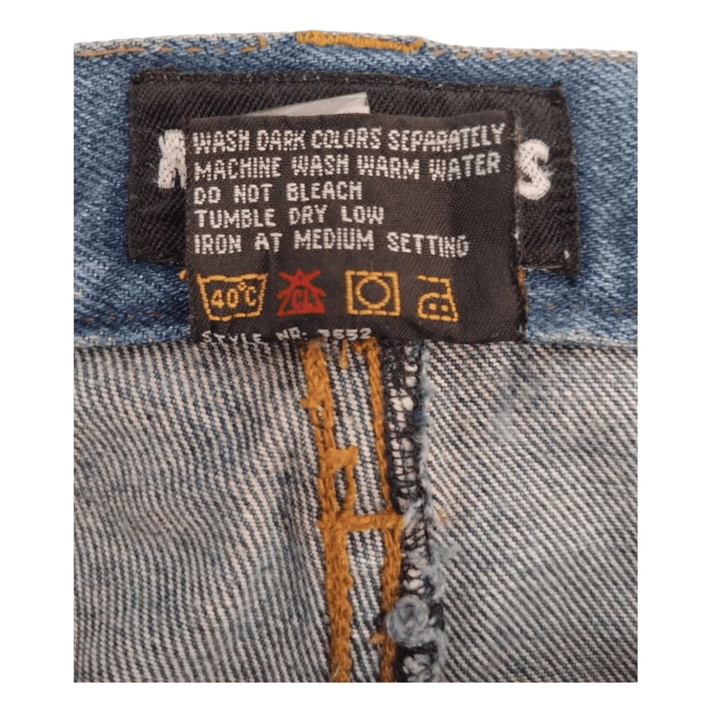 Mecca Y2K Men's Hip Hop Relaxed Fit Denim Jeans W30 L25