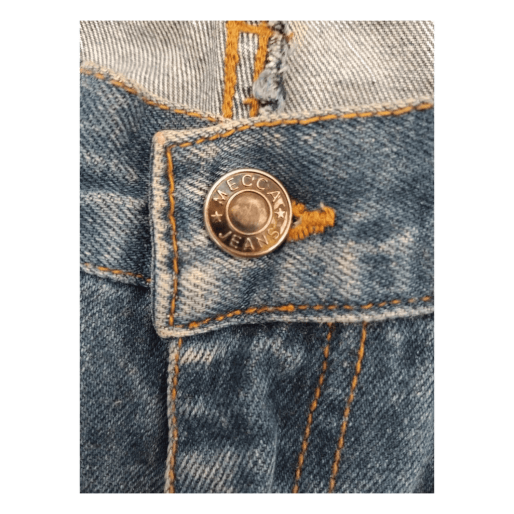 Mecca Y2K Men's Hip Hop Relaxed Fit Denim Jeans W30 L25