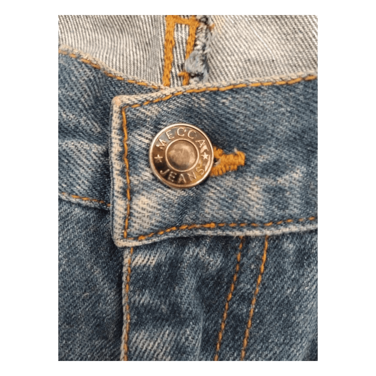 Mecca Y2K Men's Hip Hop Relaxed Fit Denim Jeans W30 L25
