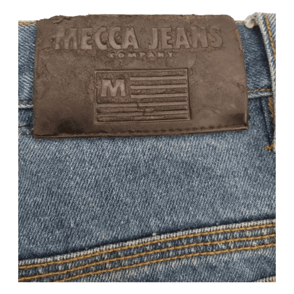Mecca Y2K Men's Hip Hop Relaxed Fit Denim Jeans W30 L25