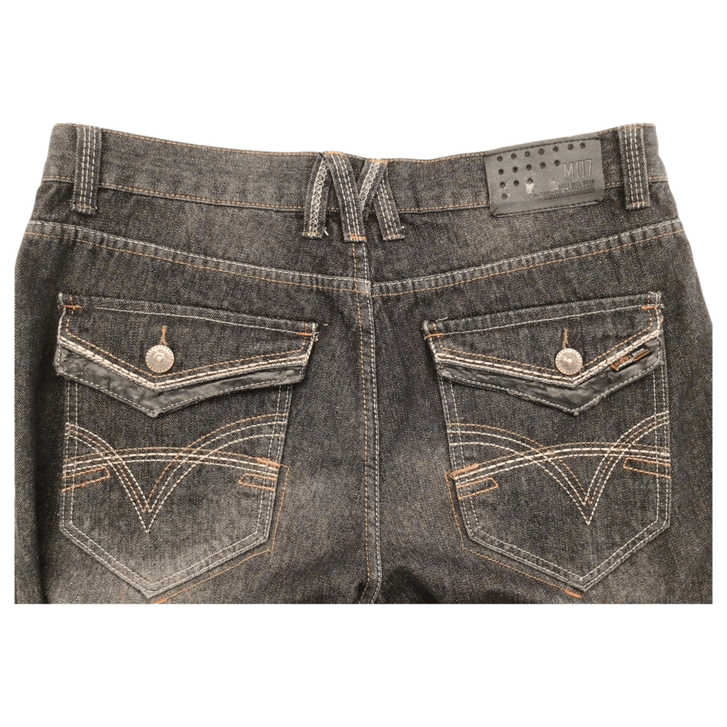 Most OFCL Y2K Men's Straight Leg Denim Jeans Grey W36 L32