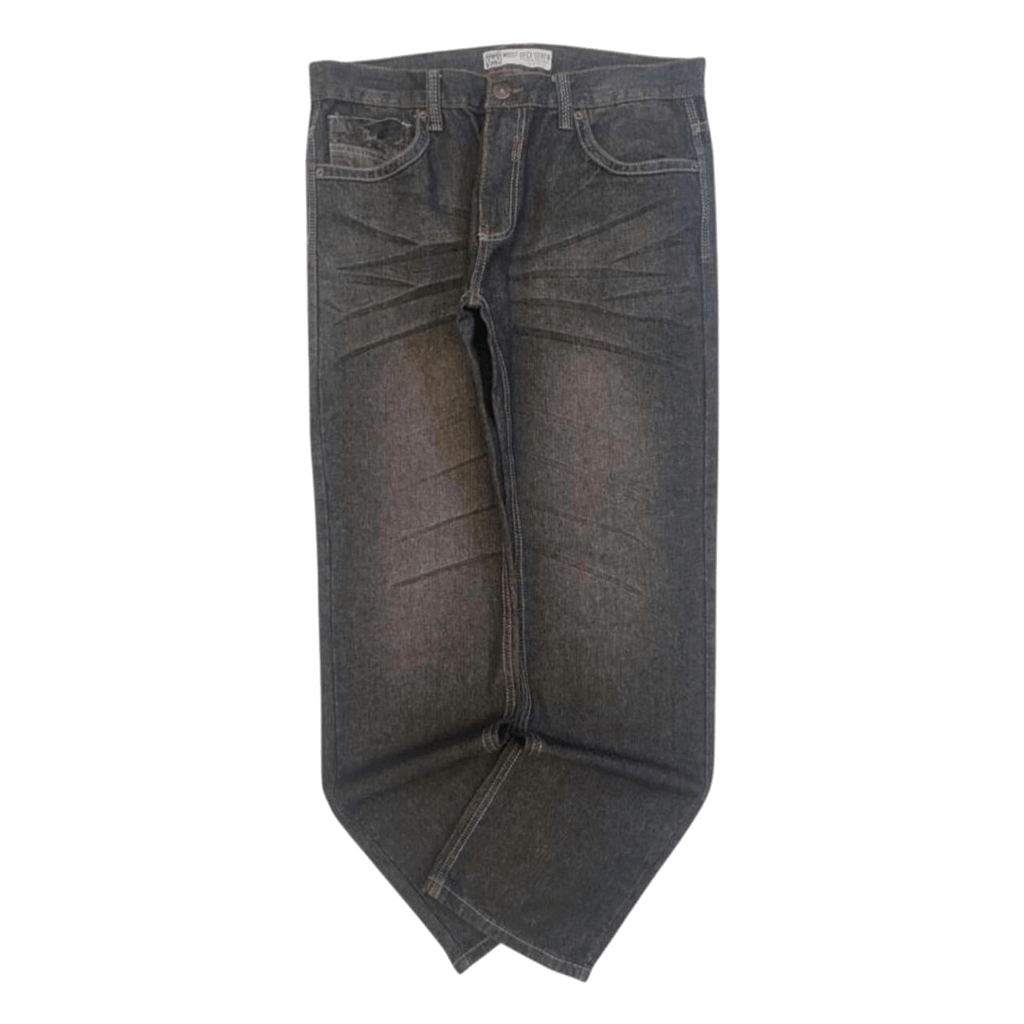 Most OFCL Y2K Men's Straight Leg Denim Jeans Grey W36 L32