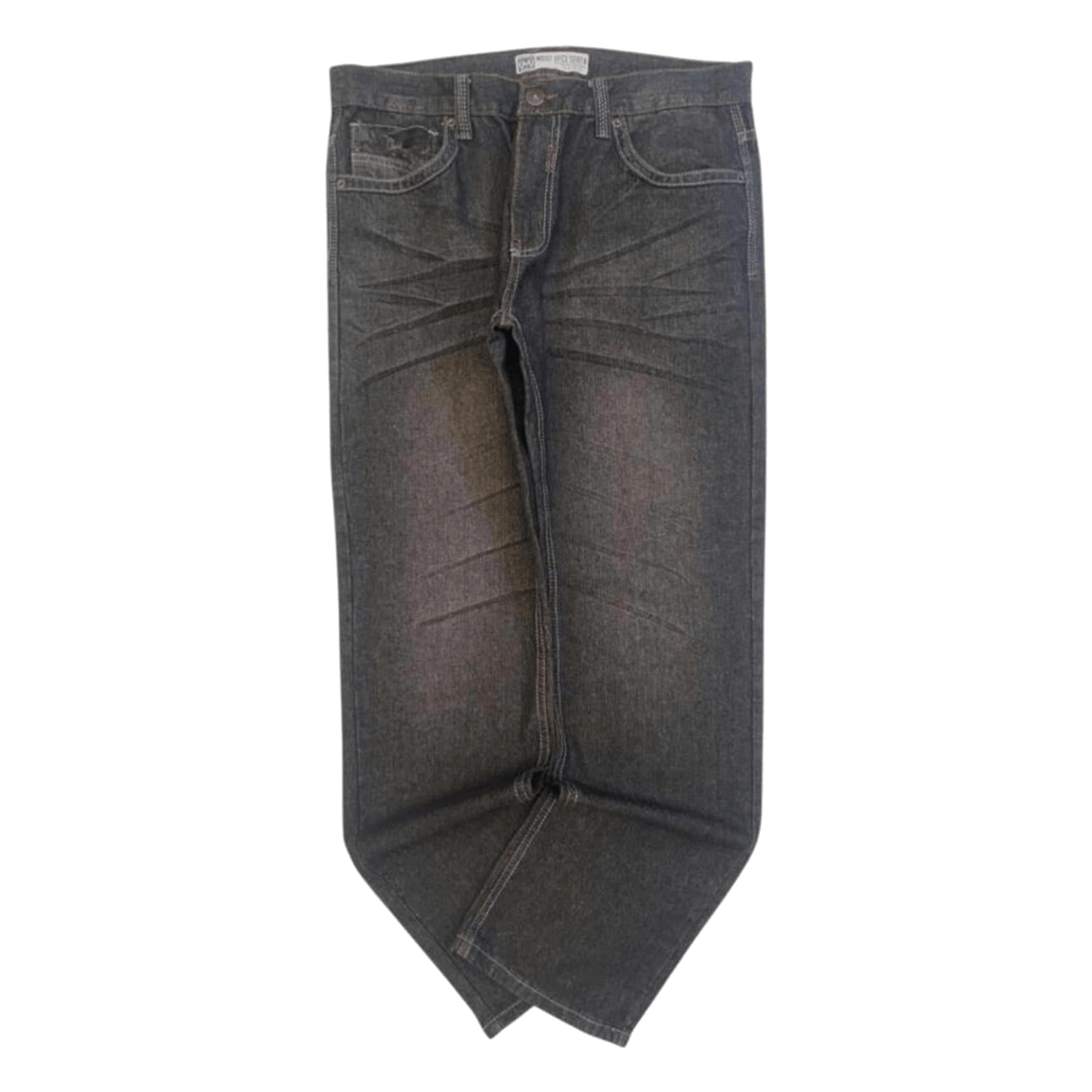 Most OFCL Y2K Men's Straight Leg Denim Jeans Grey W36 L32