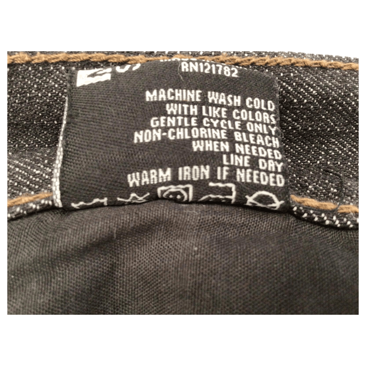 Most OFCL Y2K Men's Straight Leg Denim Jeans Grey W36 L32