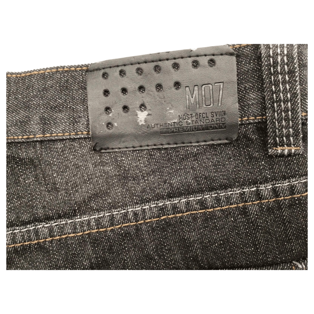 Most OFCL Y2K Men's Straight Leg Denim Jeans Grey W36 L32