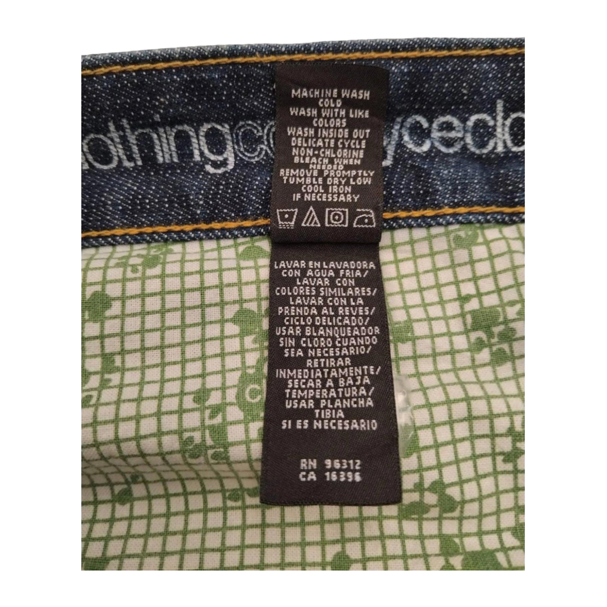 831 Enyce Men's Hip Hop Baggy Jeans Y2K W38 L32