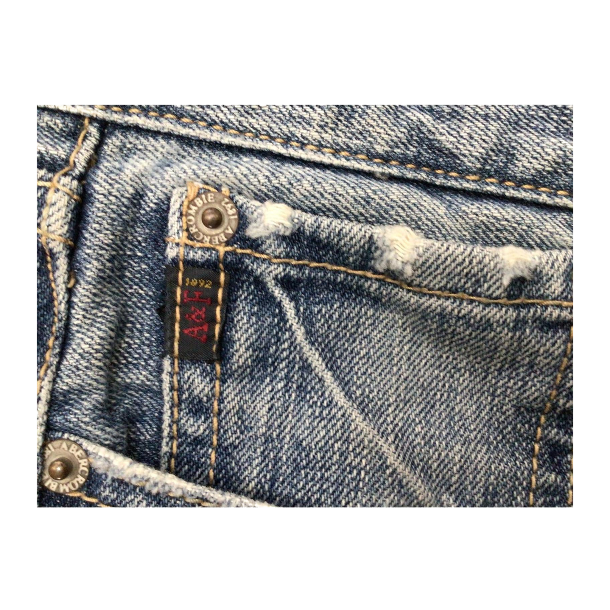 2151 Abercrombie & Fitch Y2K Vintage Bootcut Denim Jean W30 L32