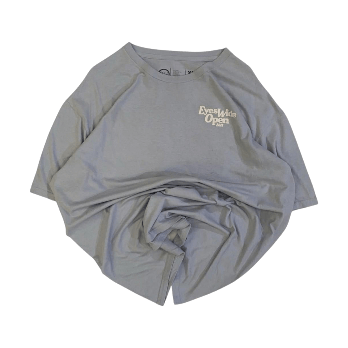 Neff Y2K Butterfly Short Sleeve T Shirt Powder Blue XL