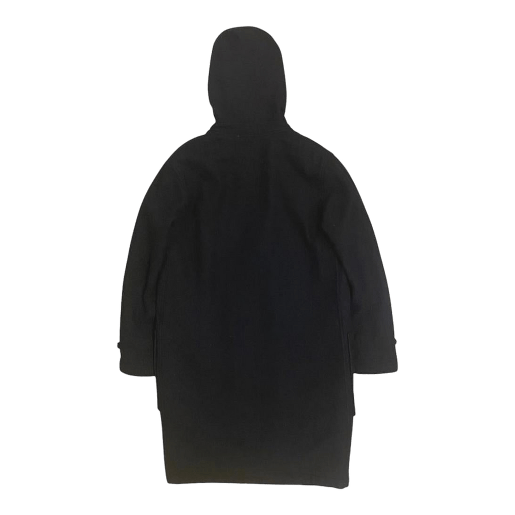 Lemaire X Uniqlo Women's Wool Blend Hooded Overcoat Black L