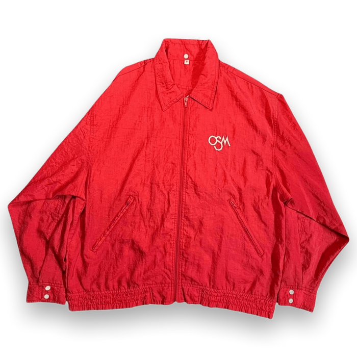 Osaka School of Music Japan Vintage 80s Windbreaker Red M