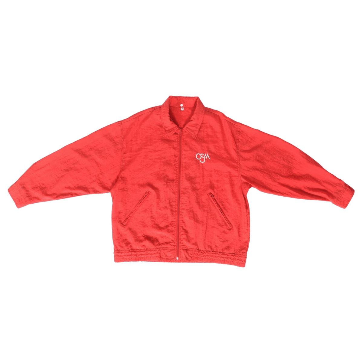 Osaka School of Music Japan Vintage 80s Windbreaker Red M