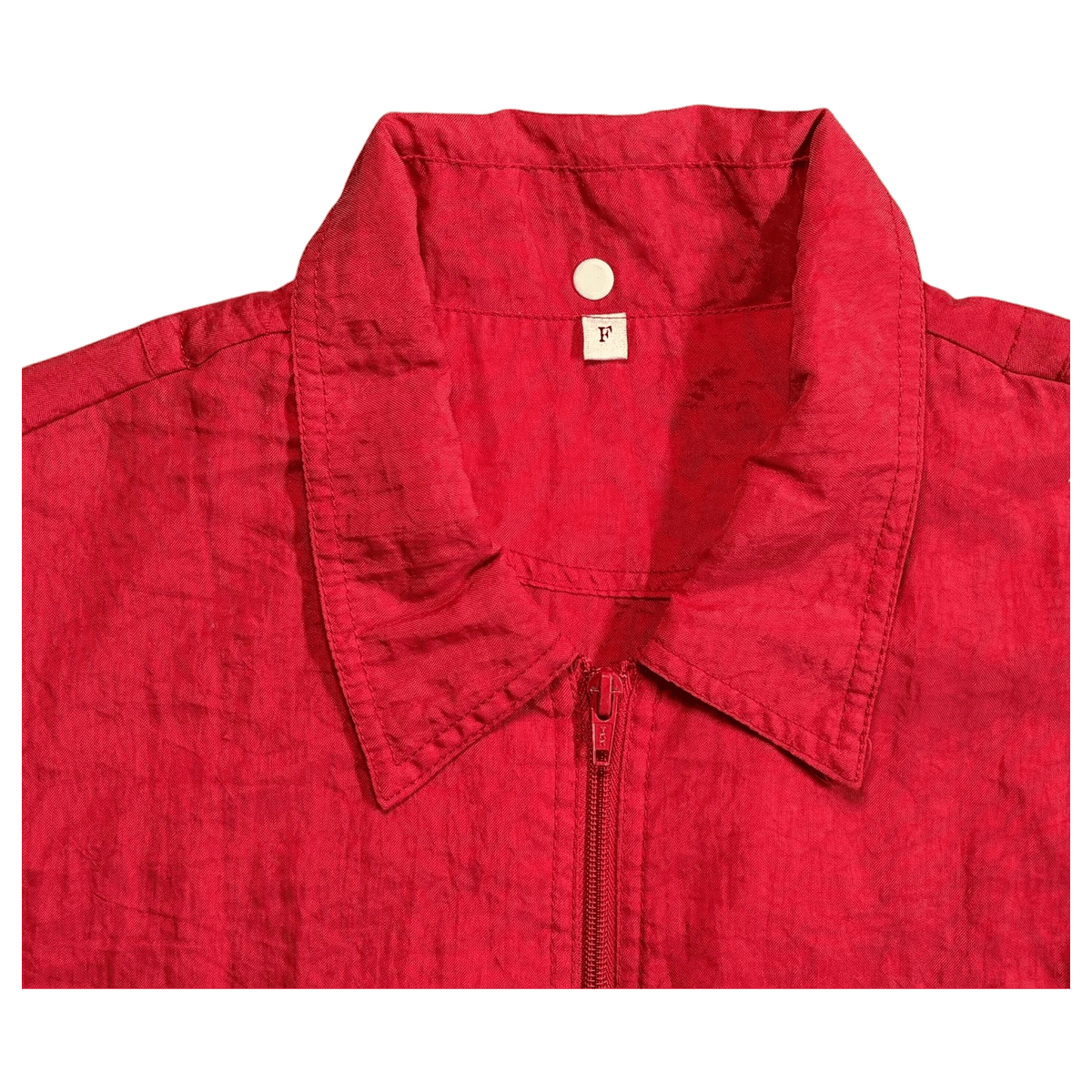 Osaka School of Music Japan Vintage 80s Windbreaker Red M