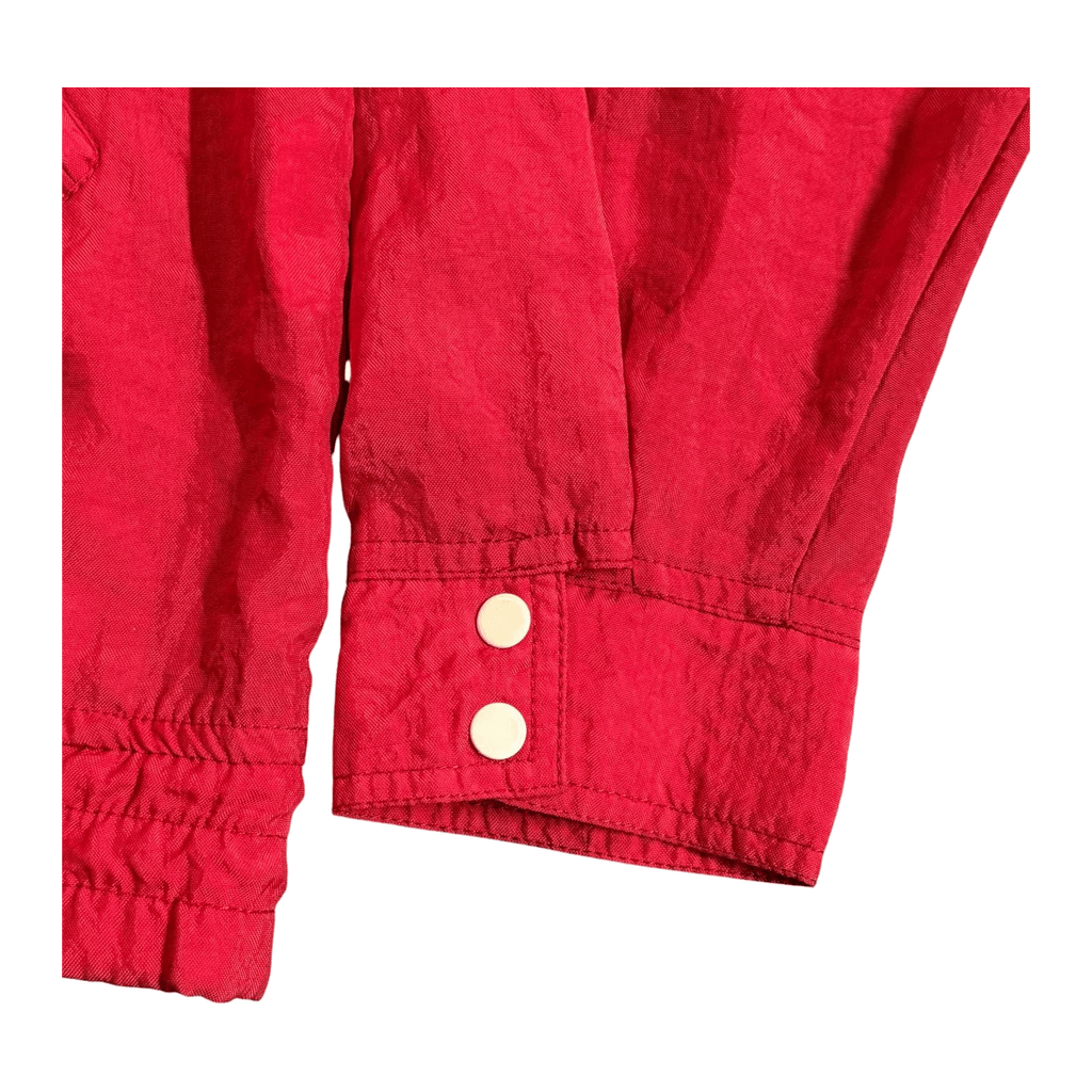 Osaka School of Music Japan Vintage 80s Windbreaker Red M