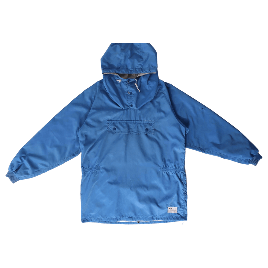 Yoshimi Sports Japan 1980's Vintage Outdoor Smock Jacket Blue L