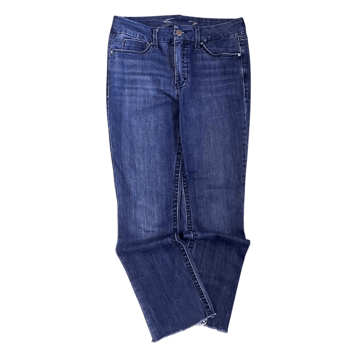 SEVEN7 High Rise Bootcut Denim Jeans Blue Women’s UK 12