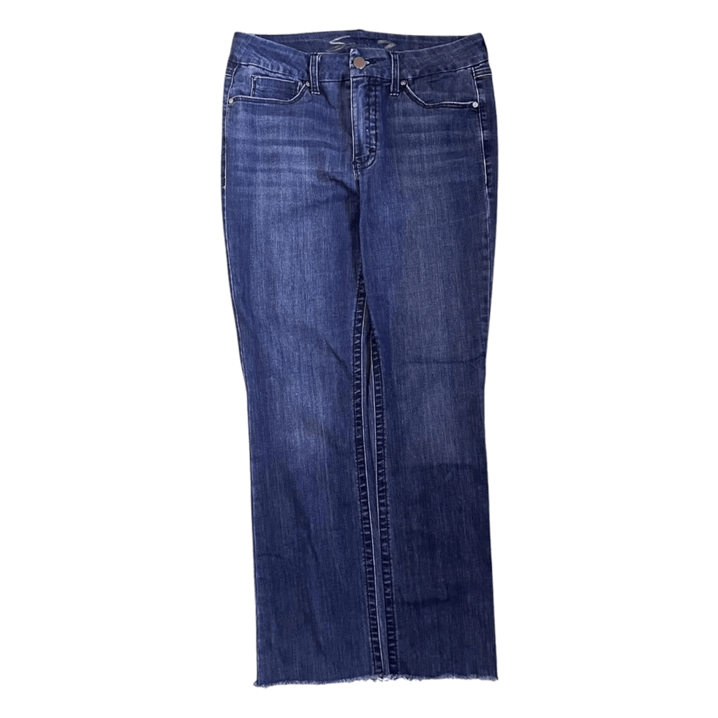 SEVEN7 High Rise Bootcut Denim Jeans Blue Women’s UK 12
