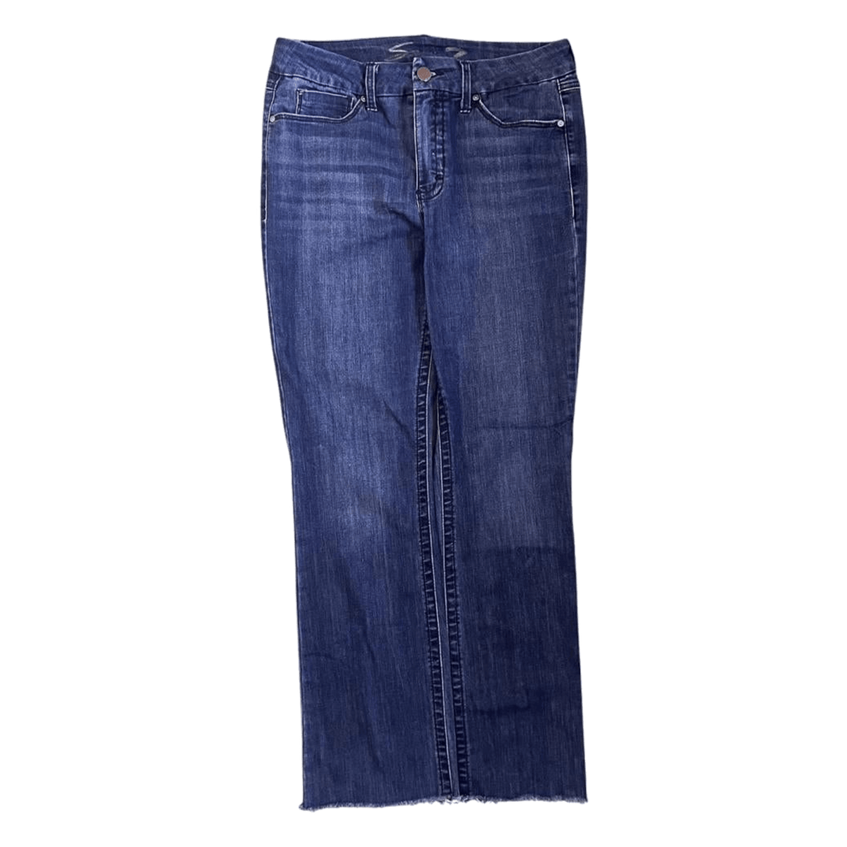 SEVEN7 High Rise Bootcut Denim Jeans Blue Women’s UK 12