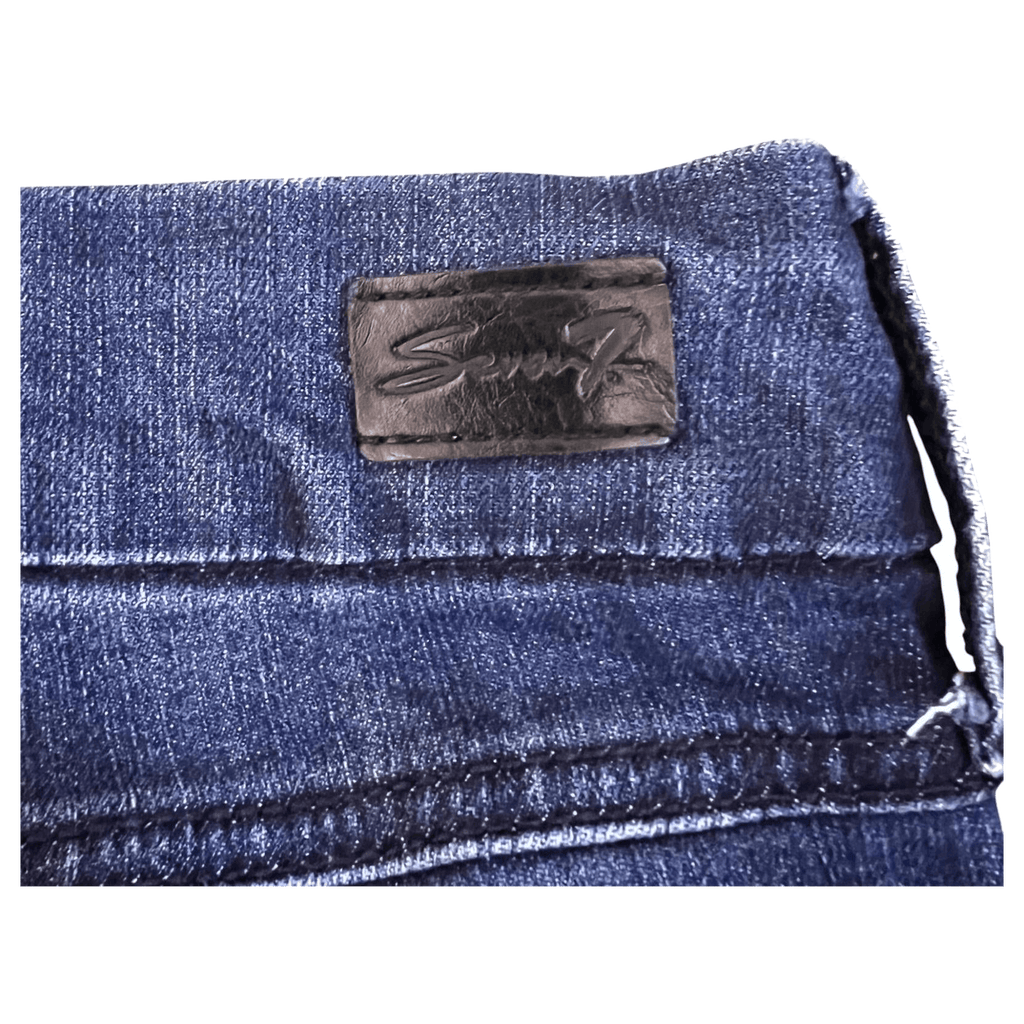 SEVEN7 High Rise Bootcut Denim Jeans Blue Women’s UK 12