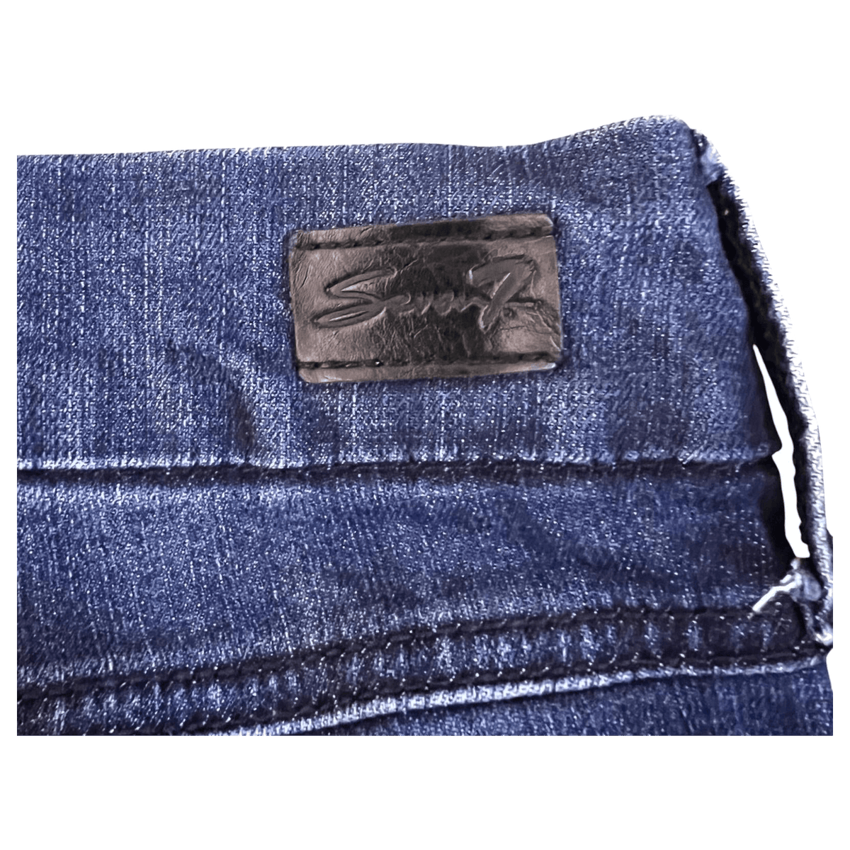 SEVEN7 High Rise Bootcut Denim Jeans Blue Women’s UK 12