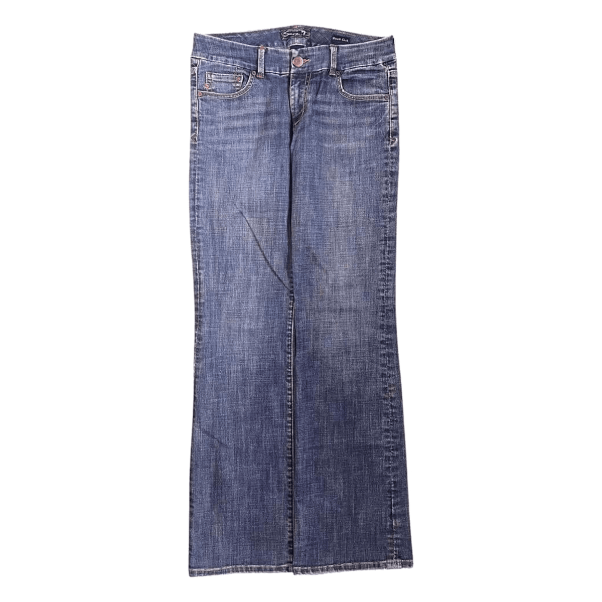 Seven7 Women's Bootcut Vintage Y2K Denim Jeans 10