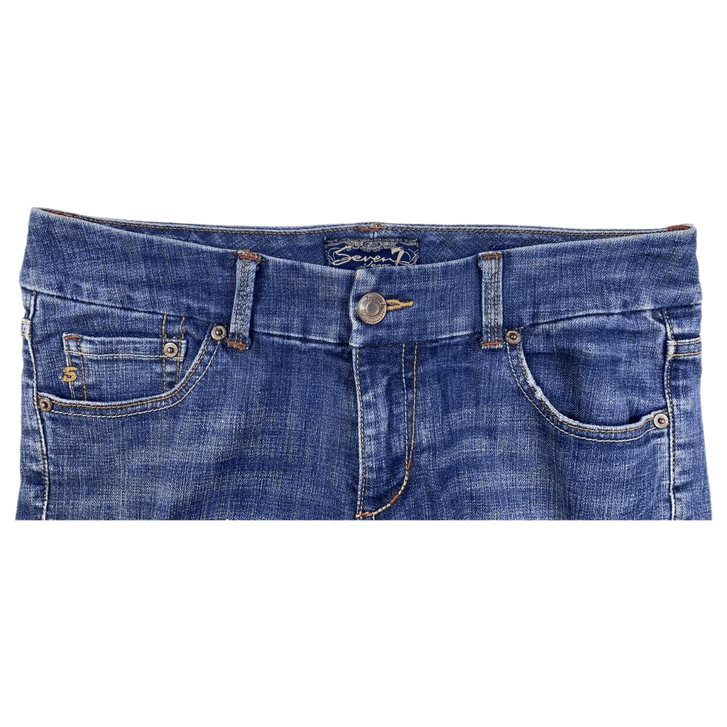 Seven7 Women's Bootcut Vintage Y2K Denim Jeans 10