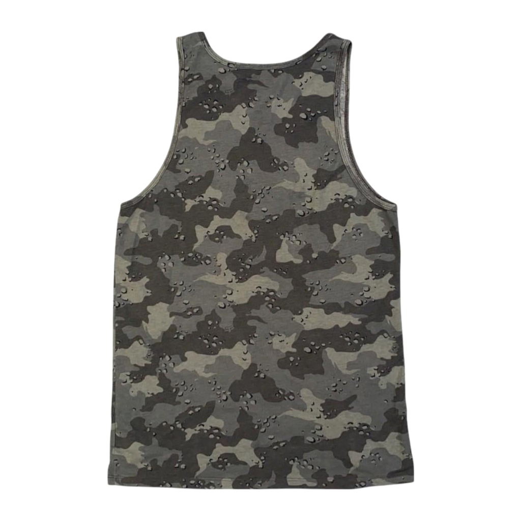 576 Fox Camo Dirt Bike Y2K Sleeveless Tank Top M