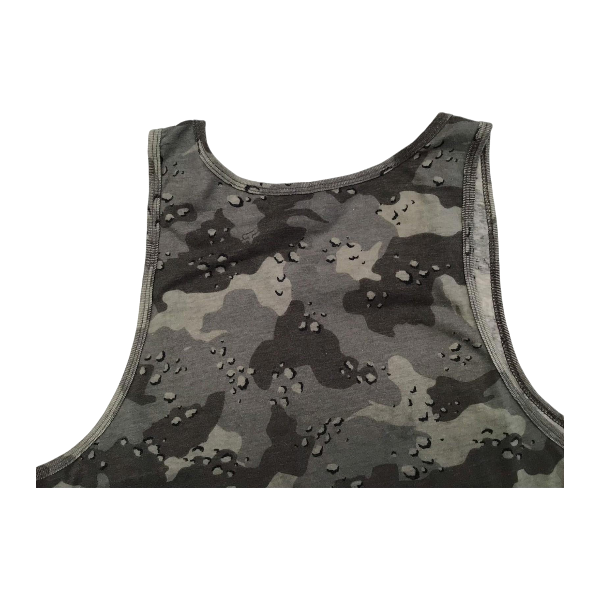 576 Fox Camo Dirt Bike Y2K Sleeveless Tank Top M