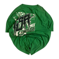 0045 ESA Limitless Hip Hop Baggy Short Sleeve T Shirt Green Y2K XL